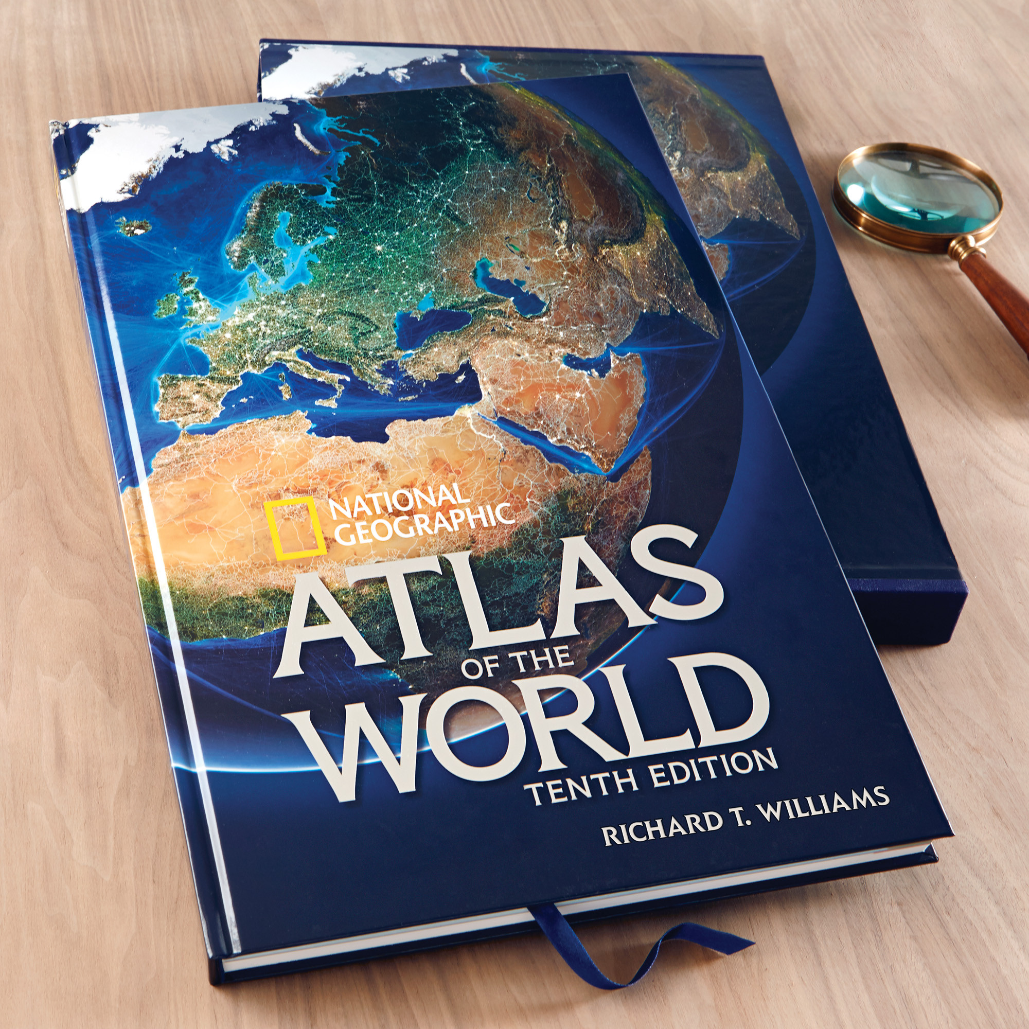 National Geographic Tenth Edition Atlas With Slipcase - Atlas of the - Atlas Molded Products Fond Du Lac