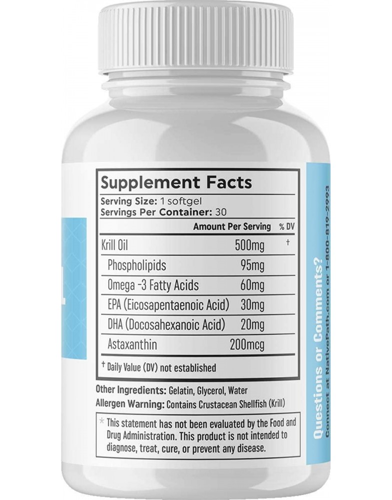 NativePath: Antarctic Krill Oil - Wild-Caught Sustainable - Native Path Antarctic Krill Oil Side Effects