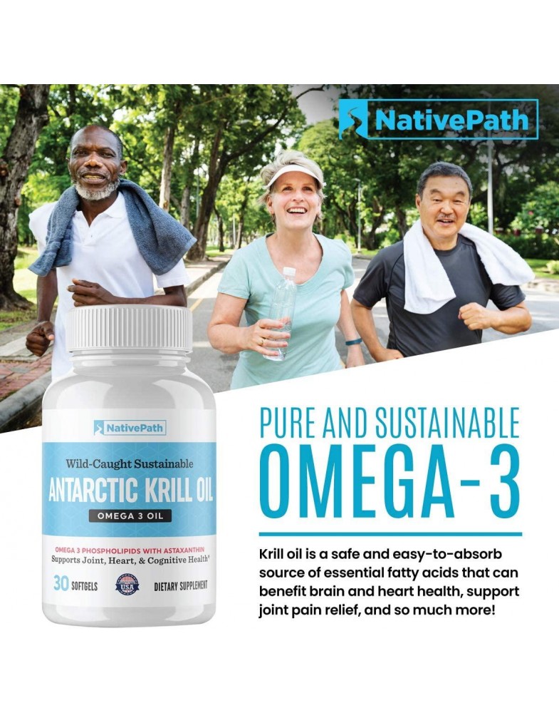 NativePath: Antarctic Krill Oil - Wild-Caught Sustainable - Native Path Antarctic Krill Oil Side Effects