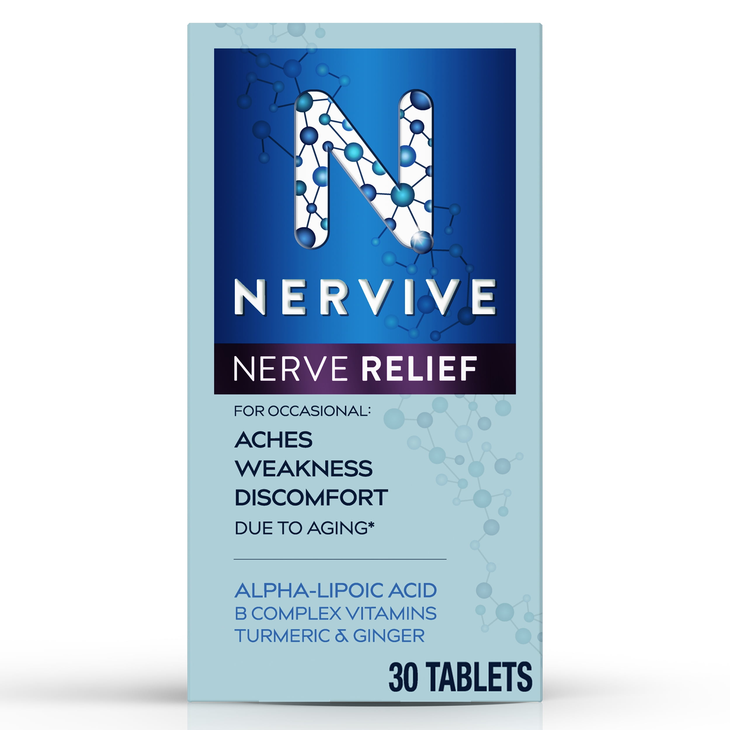 Nervive Nerve Relief for Nerve Aches, Weakness, Discomfort, 30 Ct - Does Nervive Interact With Any Medications
