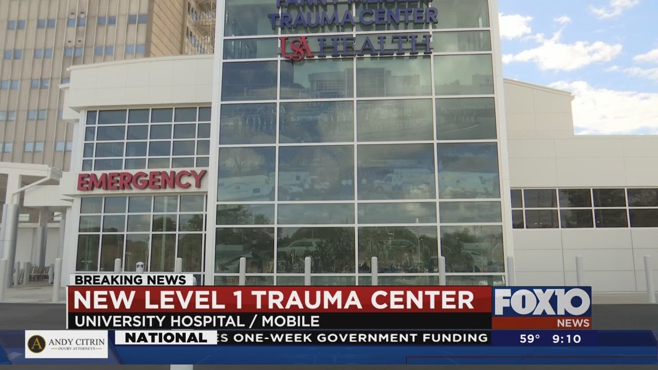 New level 1 trauma center at USA Hospital - YouTube - Level 1 Trauma Centers In Montana