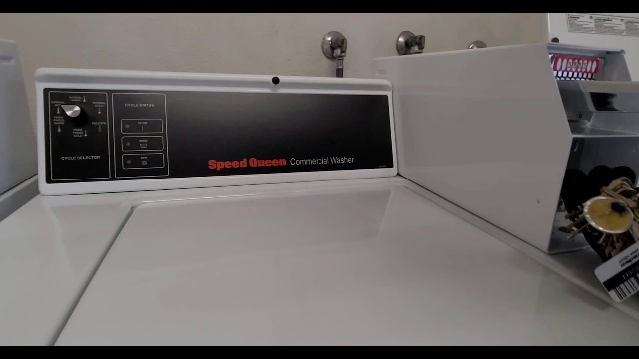 Laundry Machine Key Speed Queen Commercial Washer