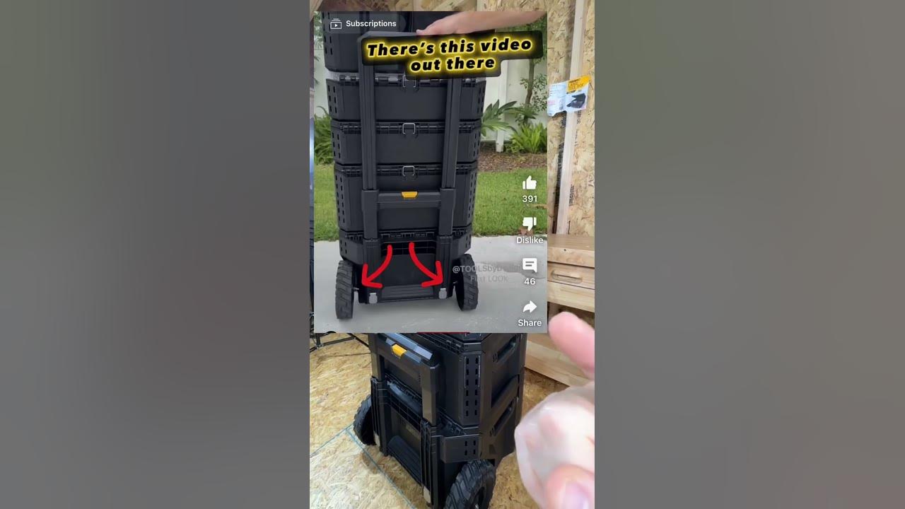 NEW TOUGHBUILT StackTech Rolling Tool Box Wheels Are Just Fine! 👍 - YouTube - Toughbuilt Rolling Drawer Box Release Date