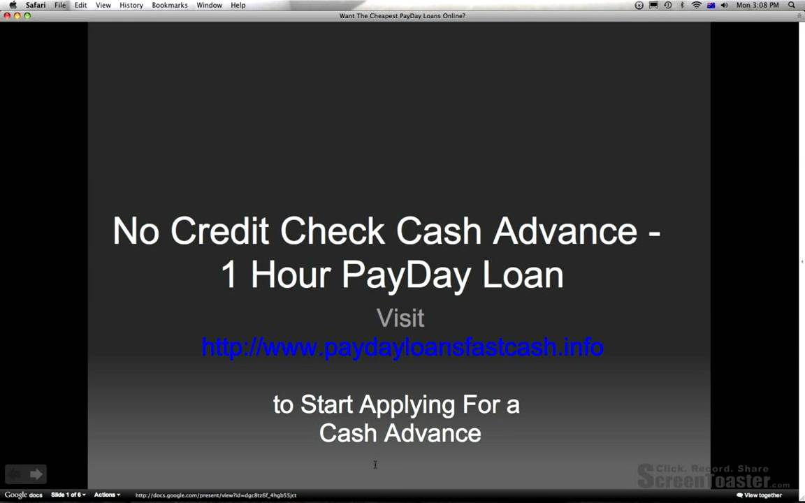 No Credit Check Cash Advance-Payday Cash Advances - YouTube - $500 Cash Advance No Credit Check Direct Lender