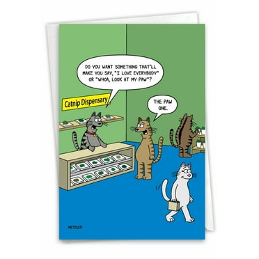 Nobleworks Cats & Yoga Funny / Humorous Birthday Card - Walmart.com - Achievement Motivation Can Best Be Viewed As