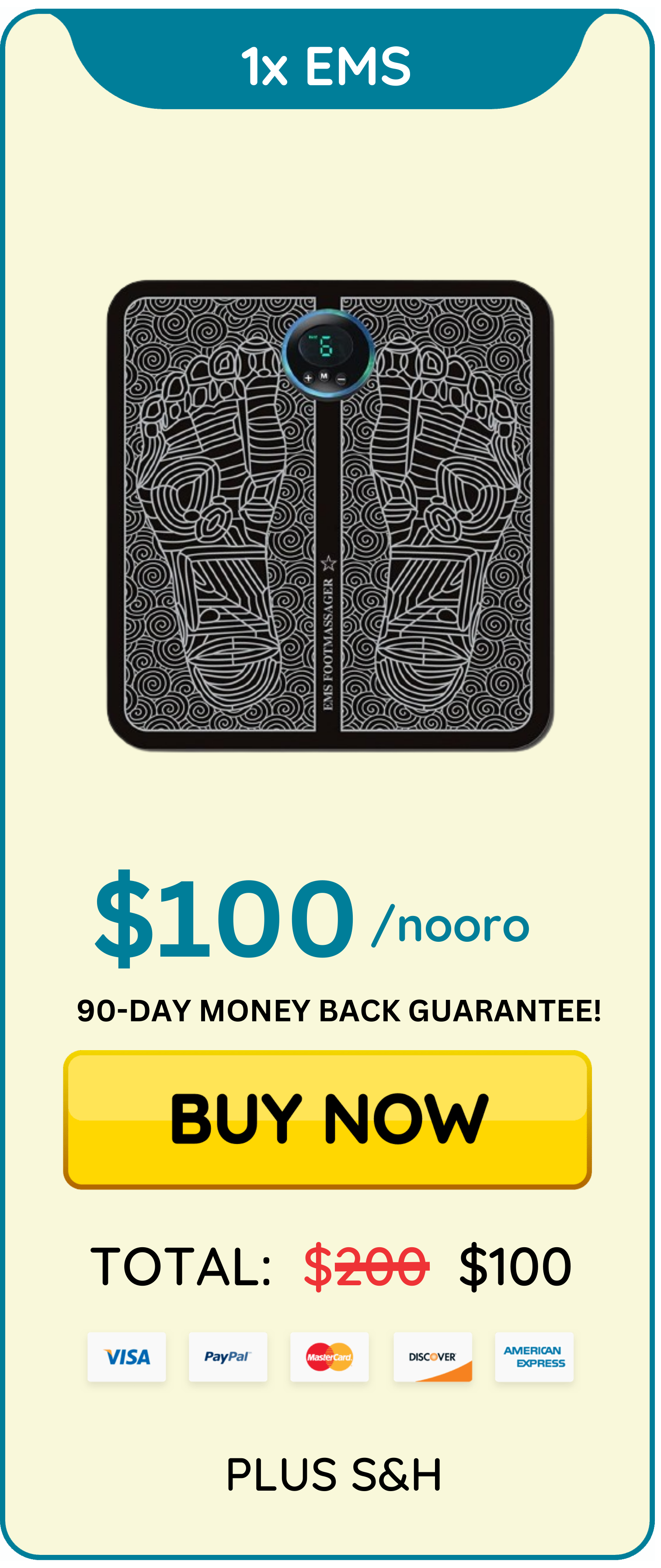 Nooro Foot Massager® | USA OFFICIAL SITE - Nooro Ultimate Foot Massager V1 0