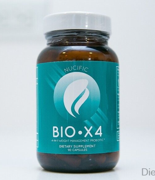 NUCIFIC BIO-X4 Dietary Supplement 4-IN-1 Weight Management Probiotic 90 - Nucific Bio-x4 Probiotic 90 Capsules Nucific