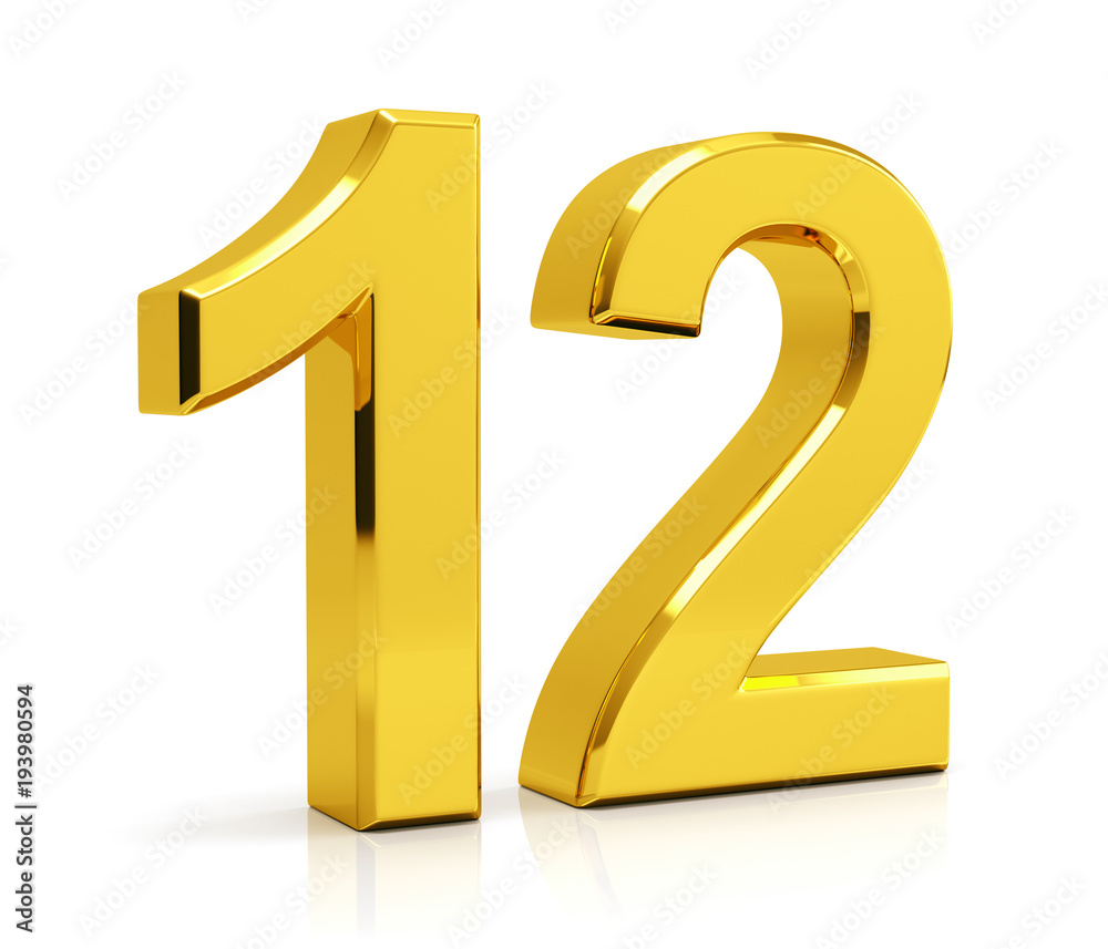 Number 12 Illustration Stock | Adobe Stock - 12 E 49th St New York Ny 10017