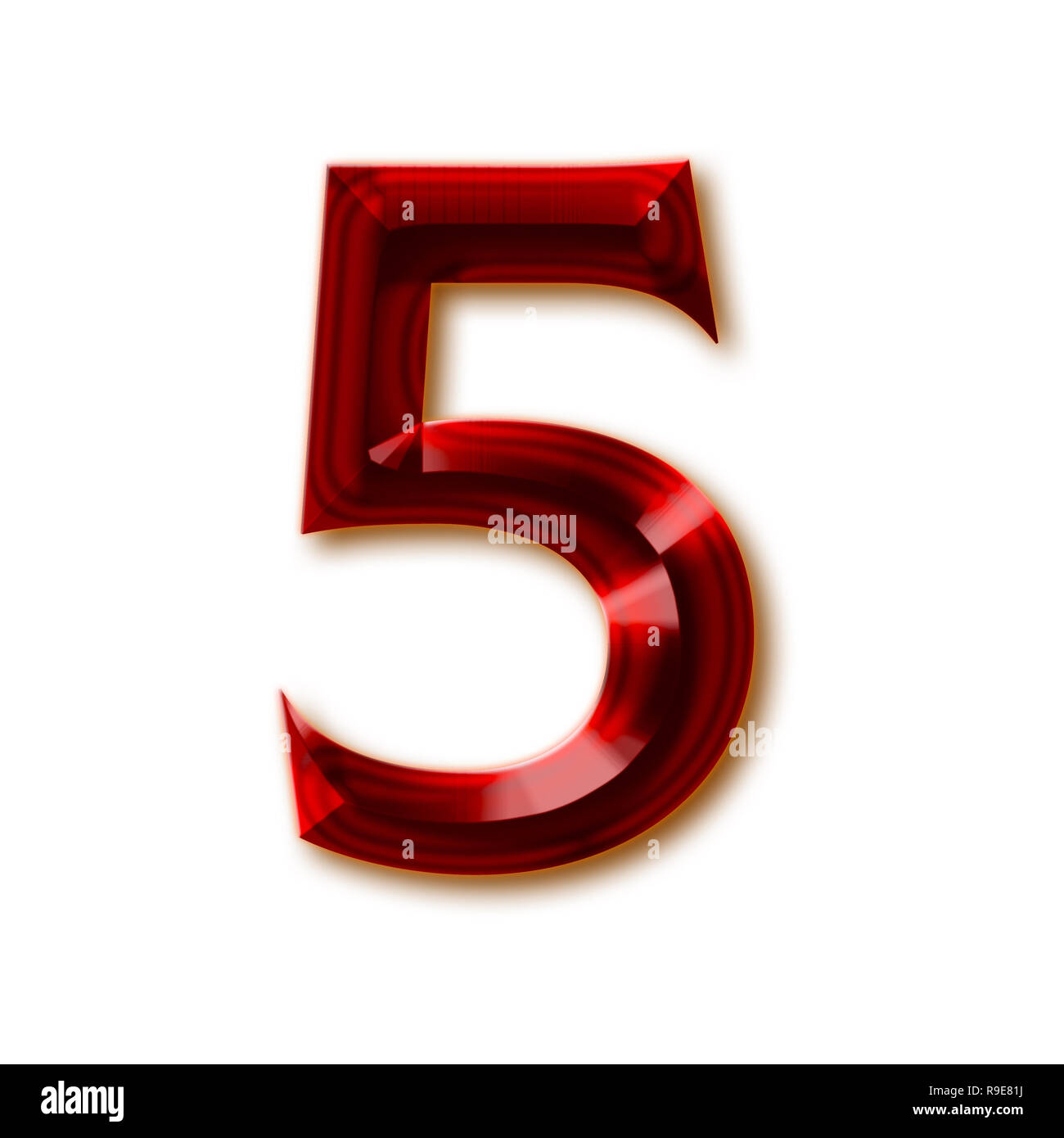 Number 5 Red - 5 Stage Reverse Osmosis System Filters Replacement