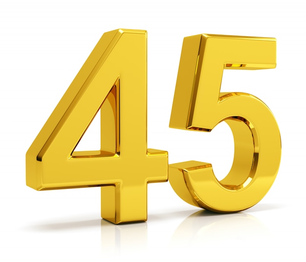 Número 45 | Foto Premium - 45 Play Points At Chuck E Cheese