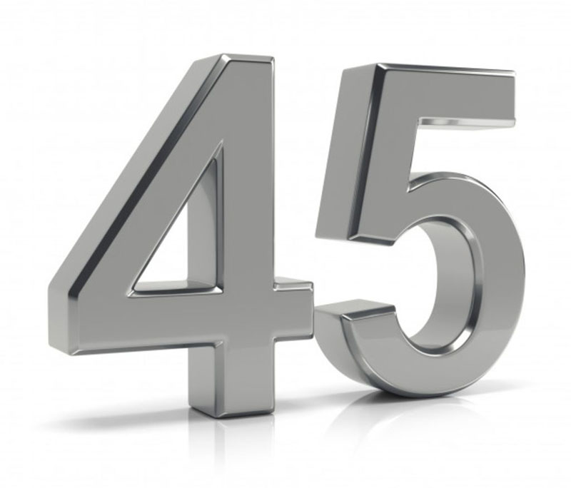 Número 45: quais são os seus significados? - Os Números - 45 Play Points At Chuck E Cheese