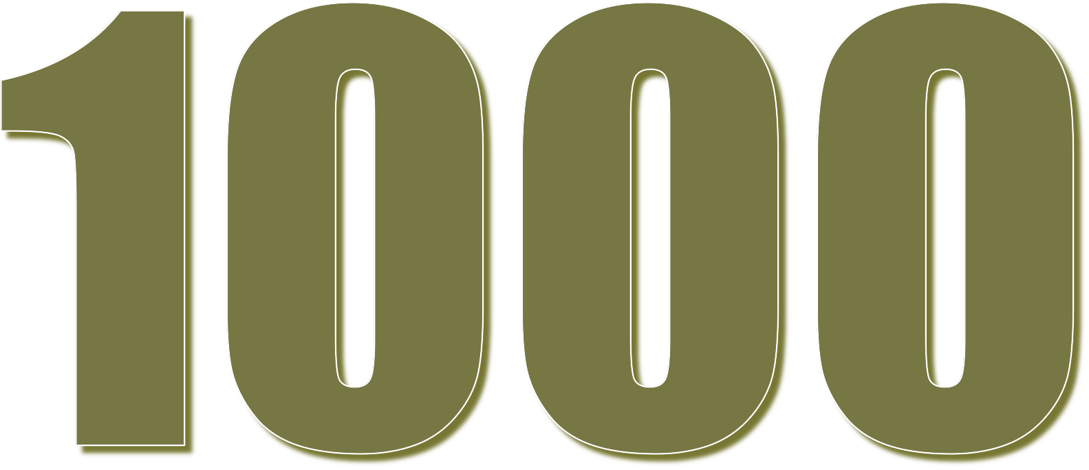 О числе 1000 – одна тысяча, математические свойства, перевод, склонение - 1000 Aguajito Road Monterey California 93940 Usa