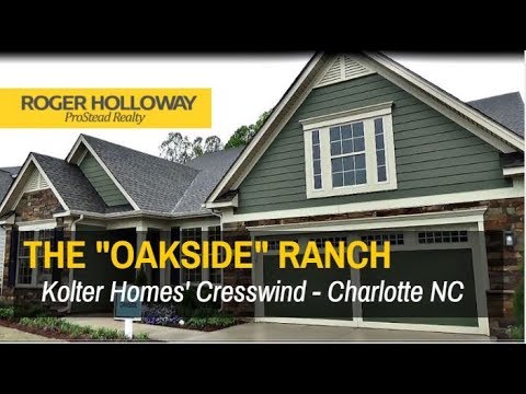 OAKSIDE Floorplan Tour - Cresswind Charlotte NC Kolter Homes - YouTube - Cresswind Charlotte Kolter Homes Charlotte Nc