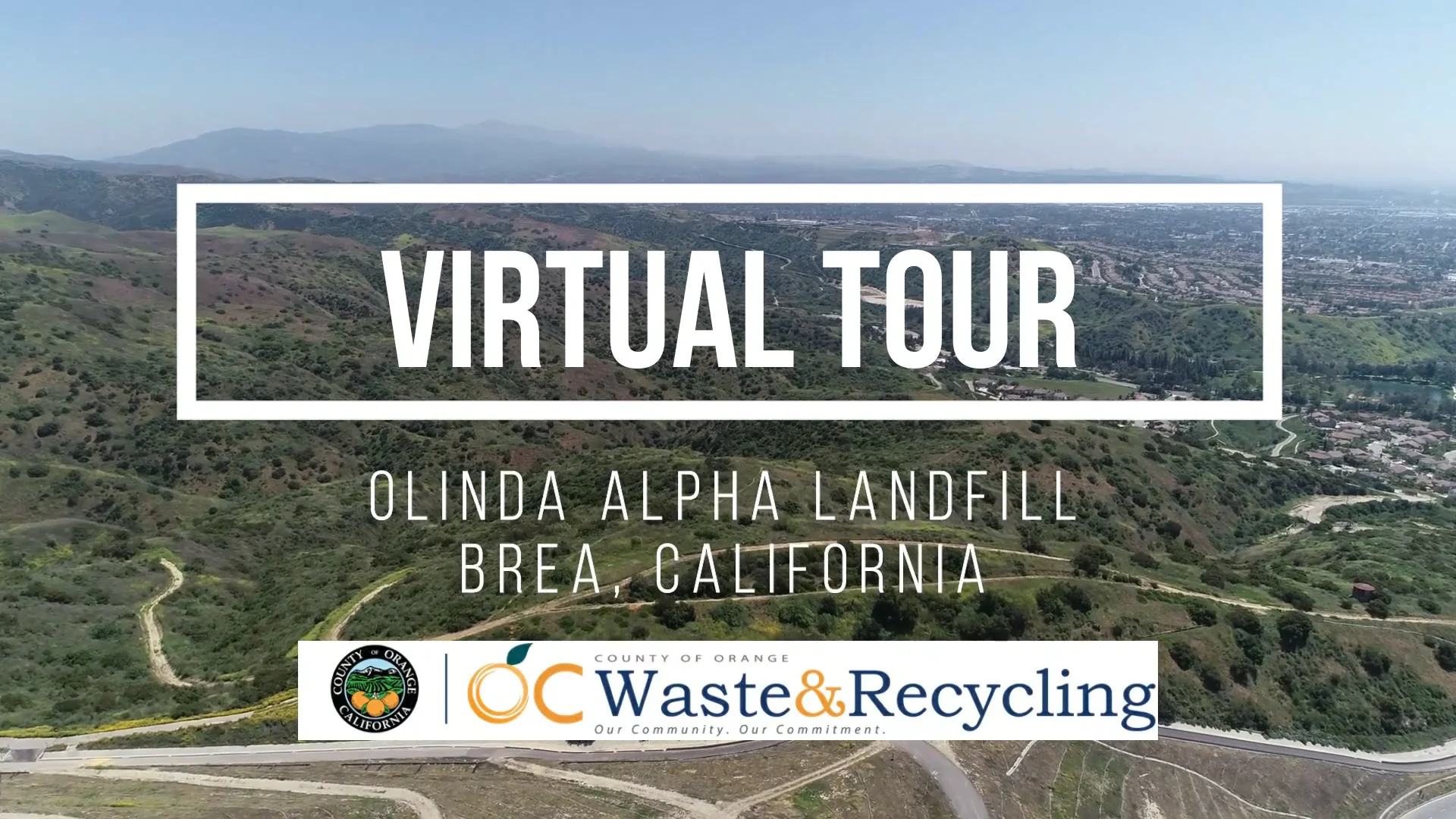 Olinda Alpha Virtual Landfill Tour - Olinda Alpha Landfill / Oc Waste & Recycling