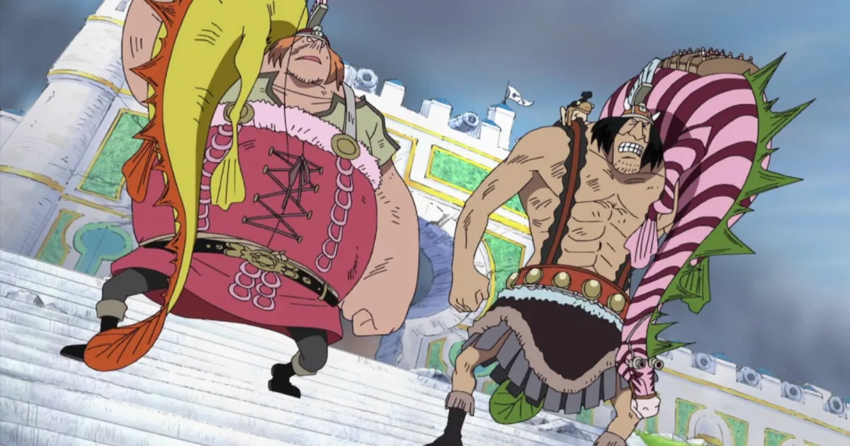 One Piece: Who are Oimo and Kashii, the Giants from Enies Lobby? - One Twenty One Design And Build