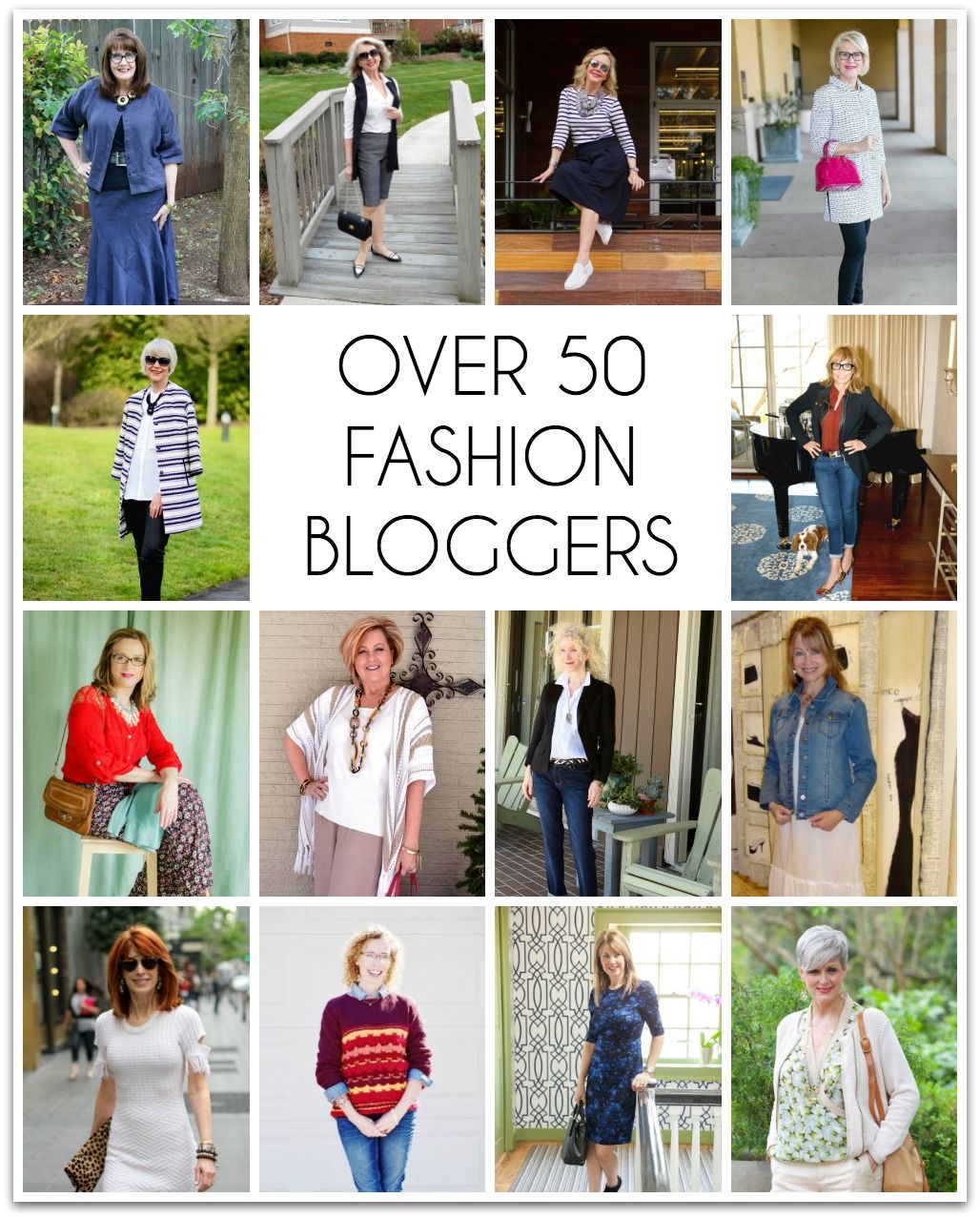 Over 50 Fashion Blogs | 50 fashion, Fashion, Over 60 fashion - Mid Size Fashion Bloggers Over 50