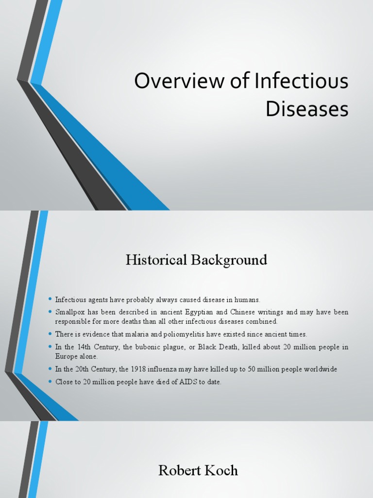 Overview of Infectious Diseases | PDF - Study Of All Aspects Of Diseases