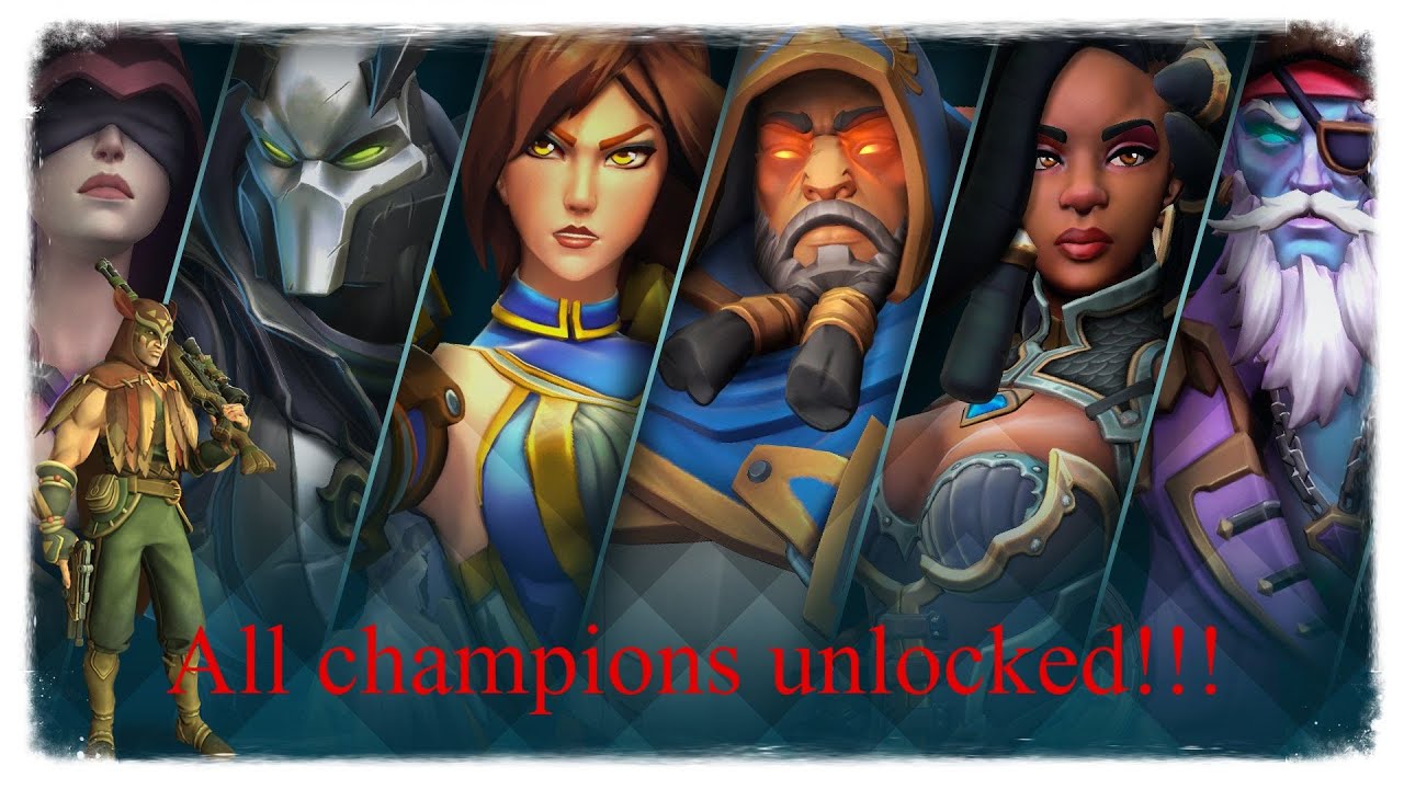Paladins: All champion unlocked!! - YouTube - All Players Must Select Champions That Are Unlocked And Available