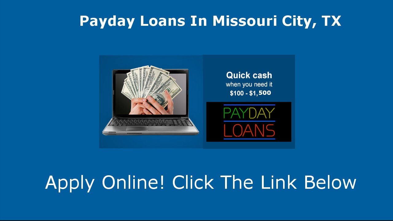Payday Loans Missouri City, TX | Online Cash Advance - YouTube - Online Payday Loans Missouri Without Credit Check