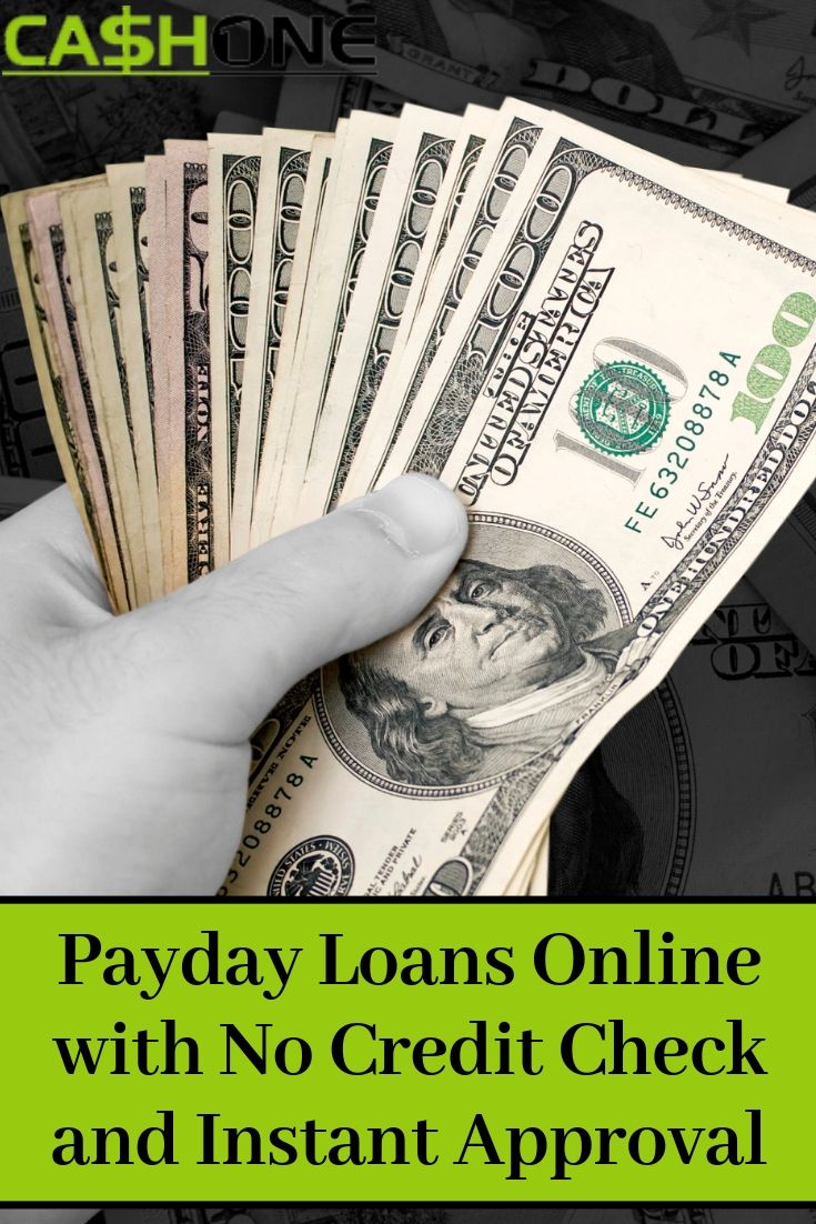 Online Direct Payday Loan No Credit Check
