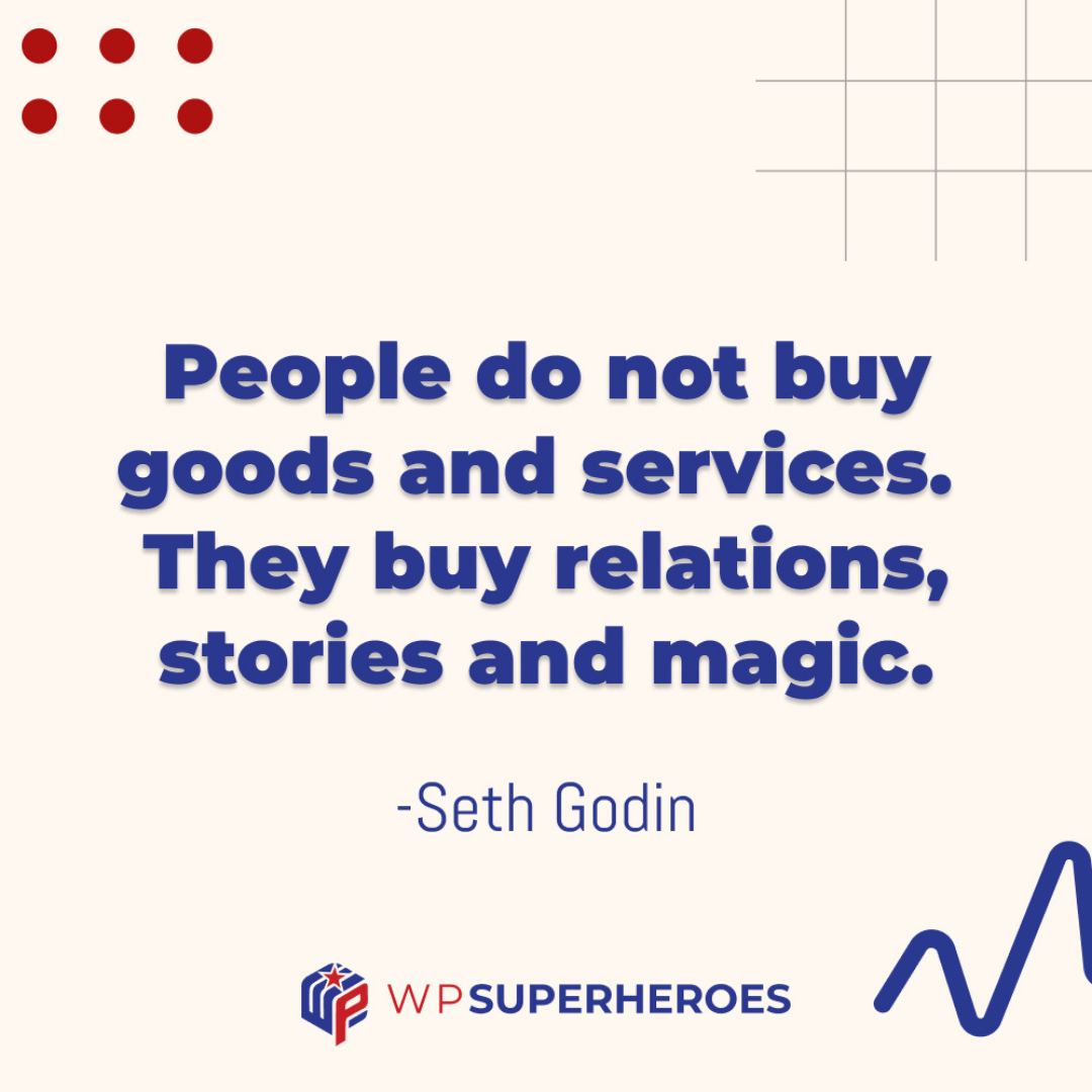 People do not buy goods and services. They buy relations, stories and - Why Do Exercise Needs Vary Between Individuals