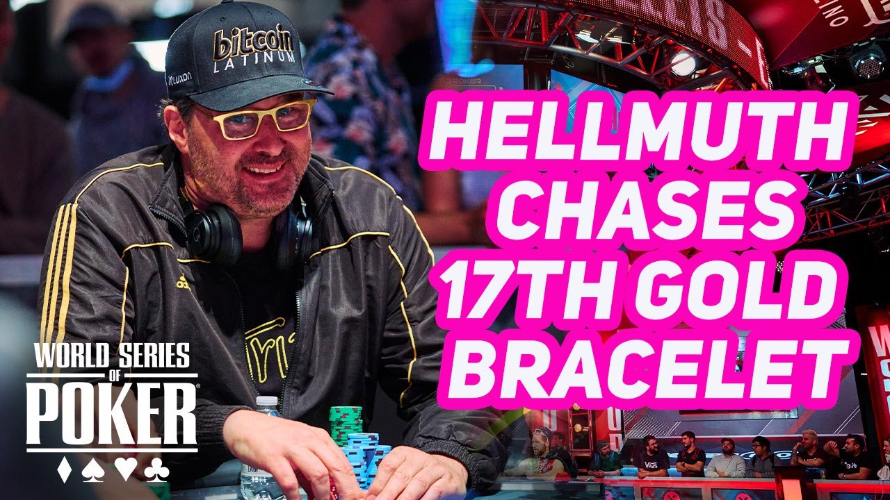 Phil Hellmuth Chases 17th World Series of Poker Gold Bracelet | $3,000 - How Many Bracelets Does Phil Hellmuth Have