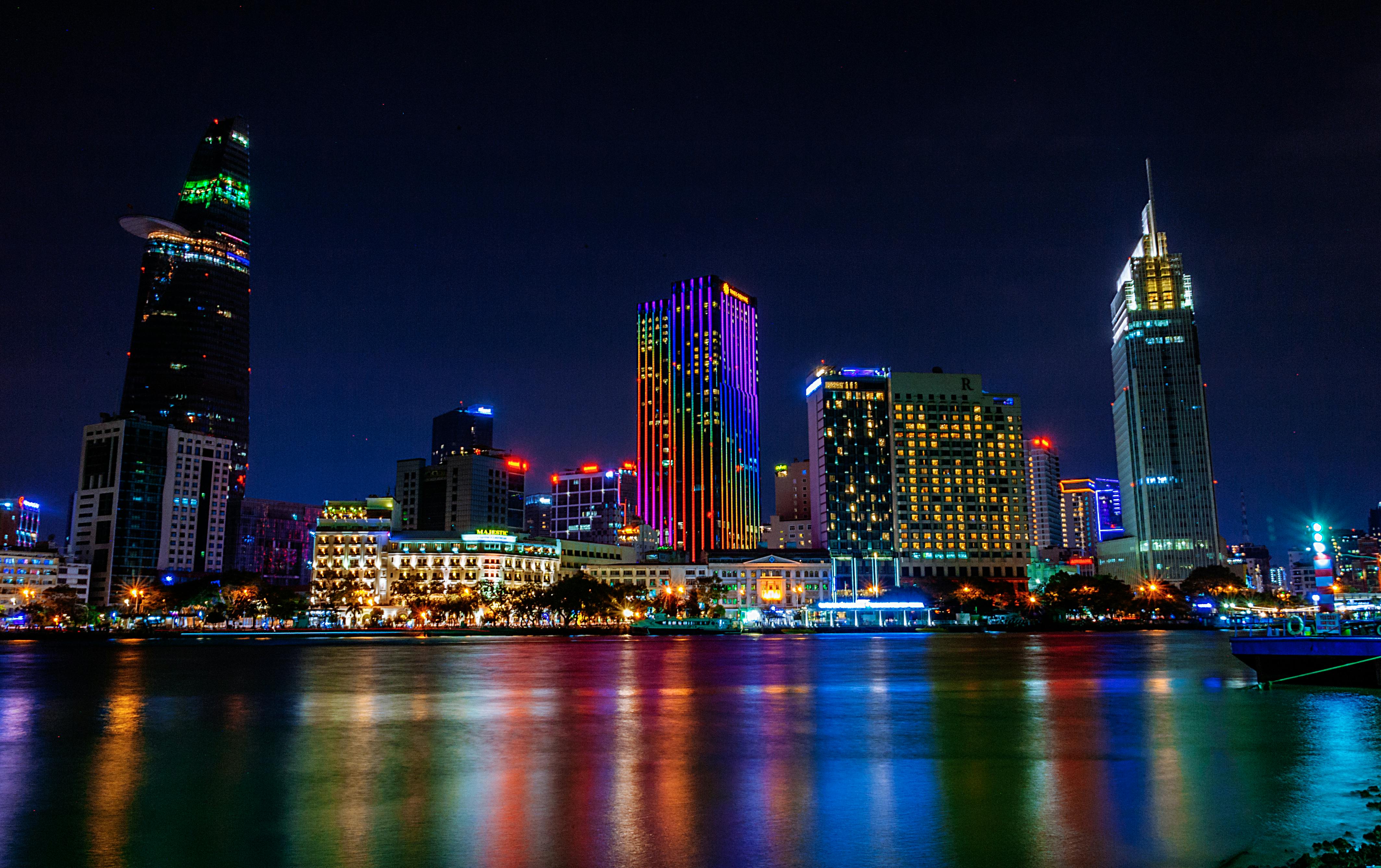 Photography of a City at night · Free Stock Photo - City Of Industry Homes For Sale