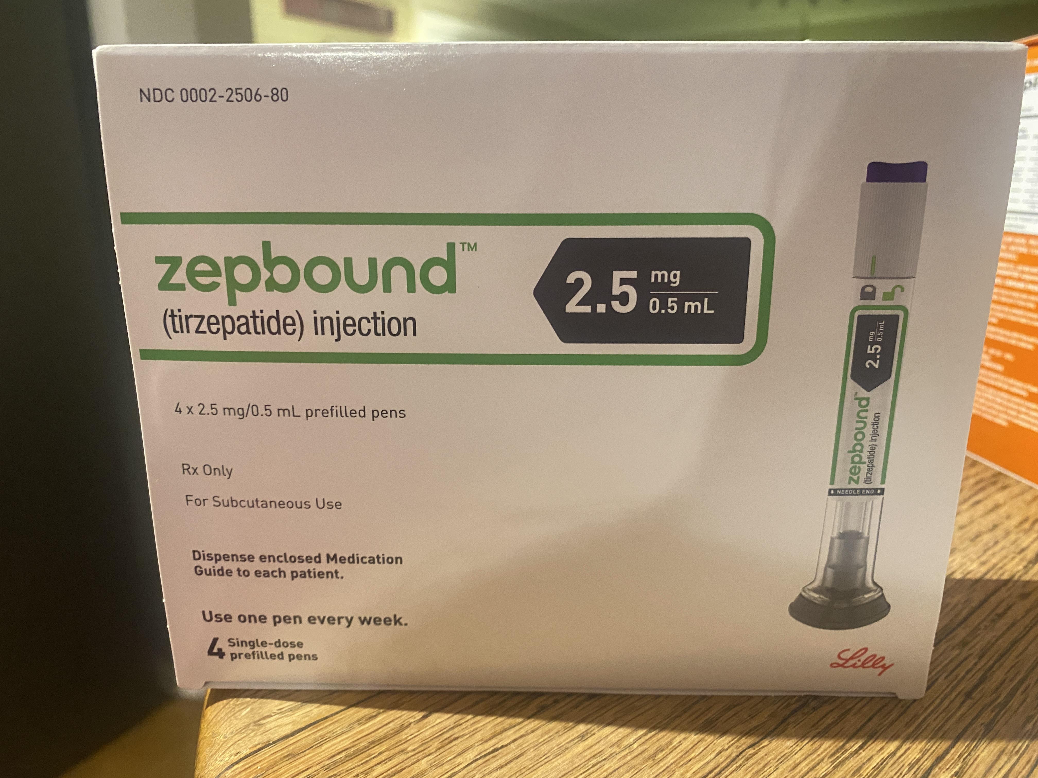 Picked up my first box of Zepbound today. : r/Zepbound - Can Zepbound Be Stored At Room Temperature