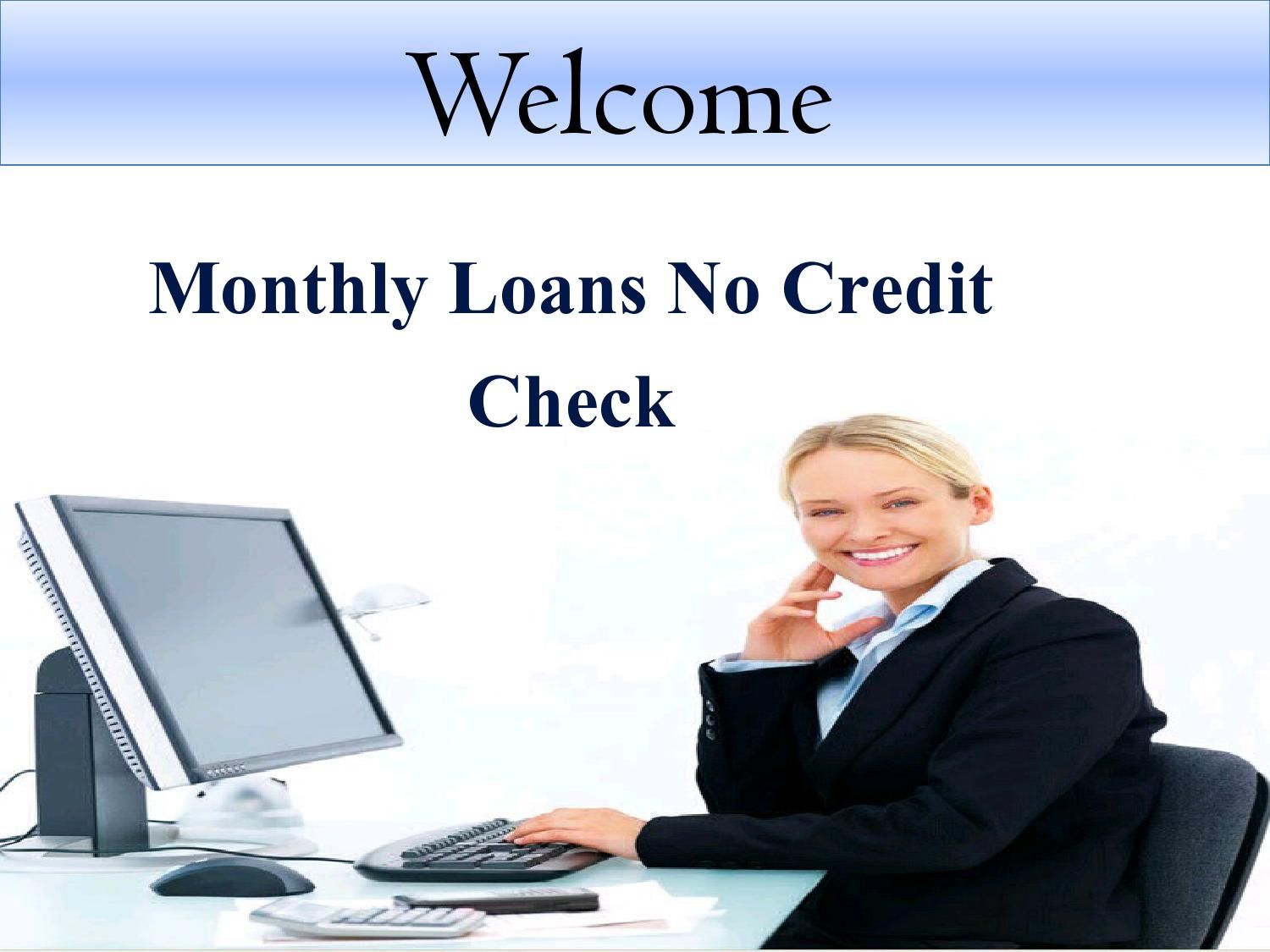 Installment Loans For Bad Credit No Credit Check