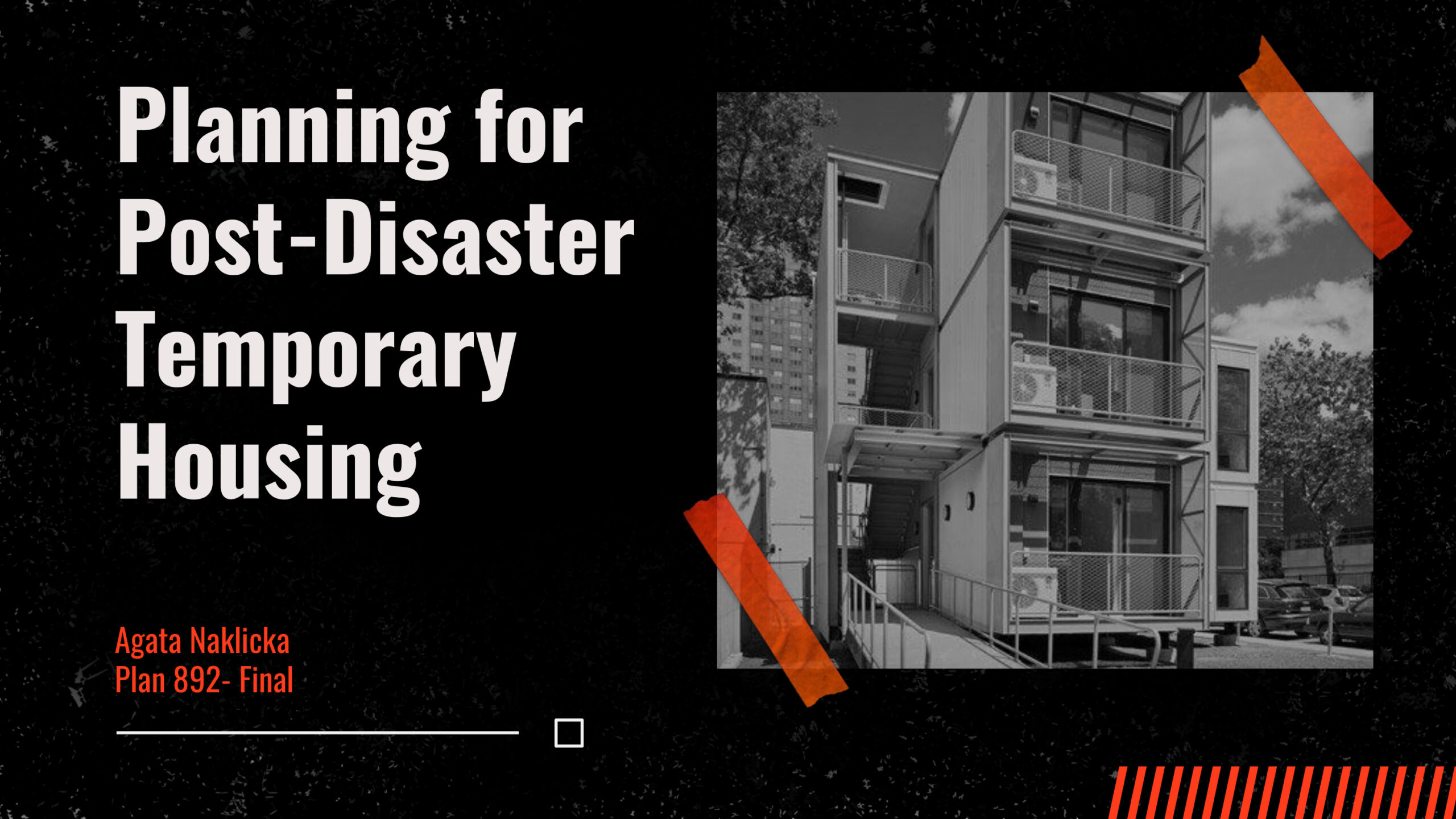 Planning for Post-Disaster Temporary Housing - Pratt Institute - Temporary Earnings Are Best Characterized As Earnings That