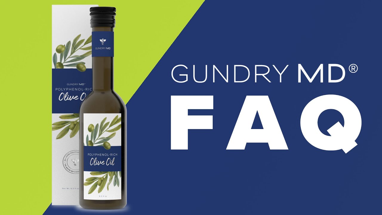 Polyphenol-Rich Olive Oil | FAQ | Gundry MD - YouTube - Gundry Md Olive Oil Where To Buy