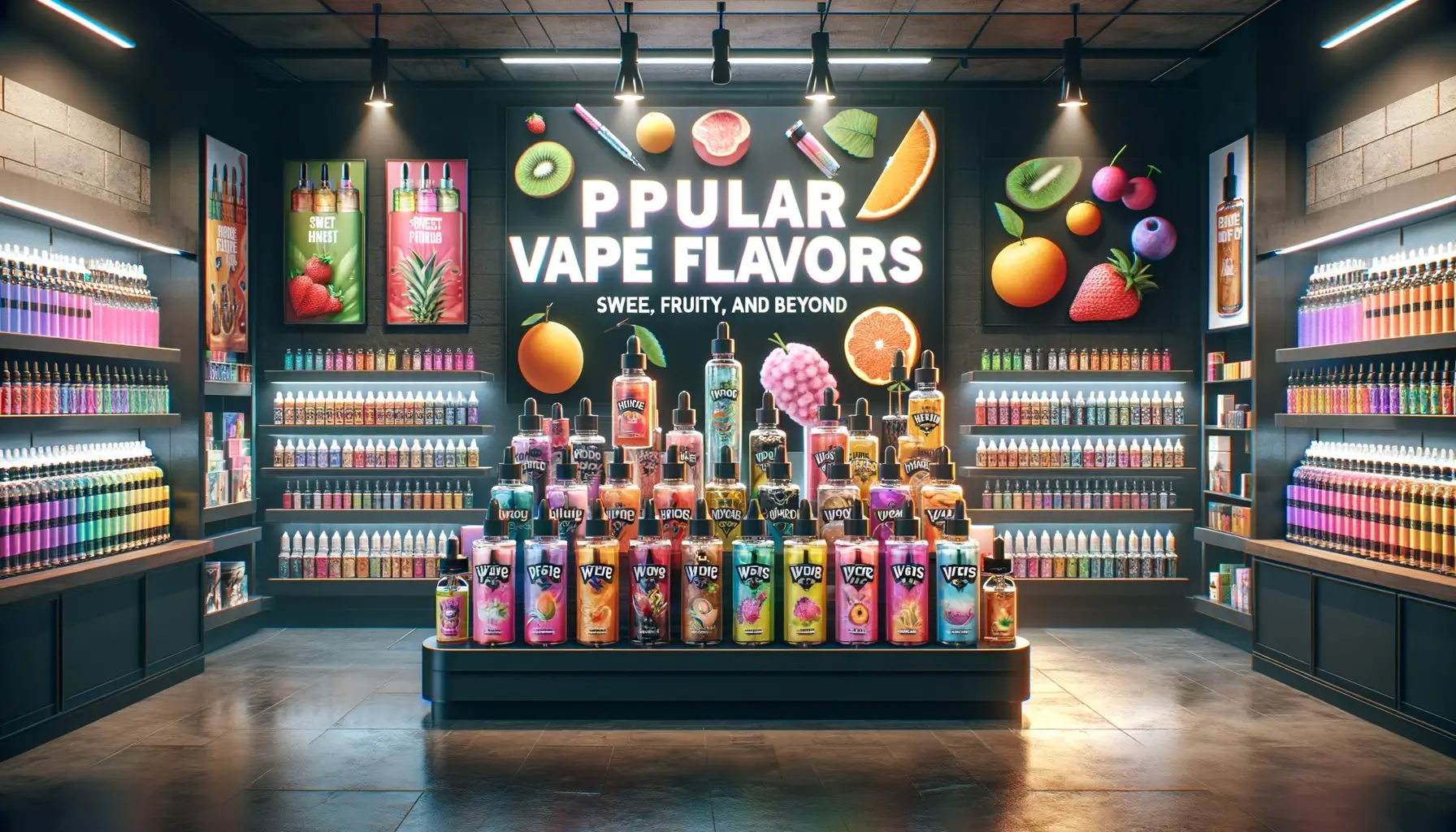 Popular Vape Flavors: Sweet, Fruity, and Beyond - Nuude Europe - Top 10 Most Popular Vape Flavors