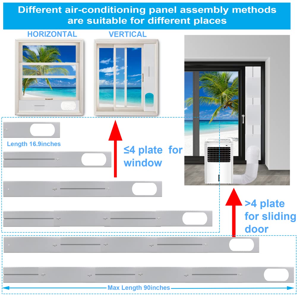 Portable Ac Kit For Sliding Door