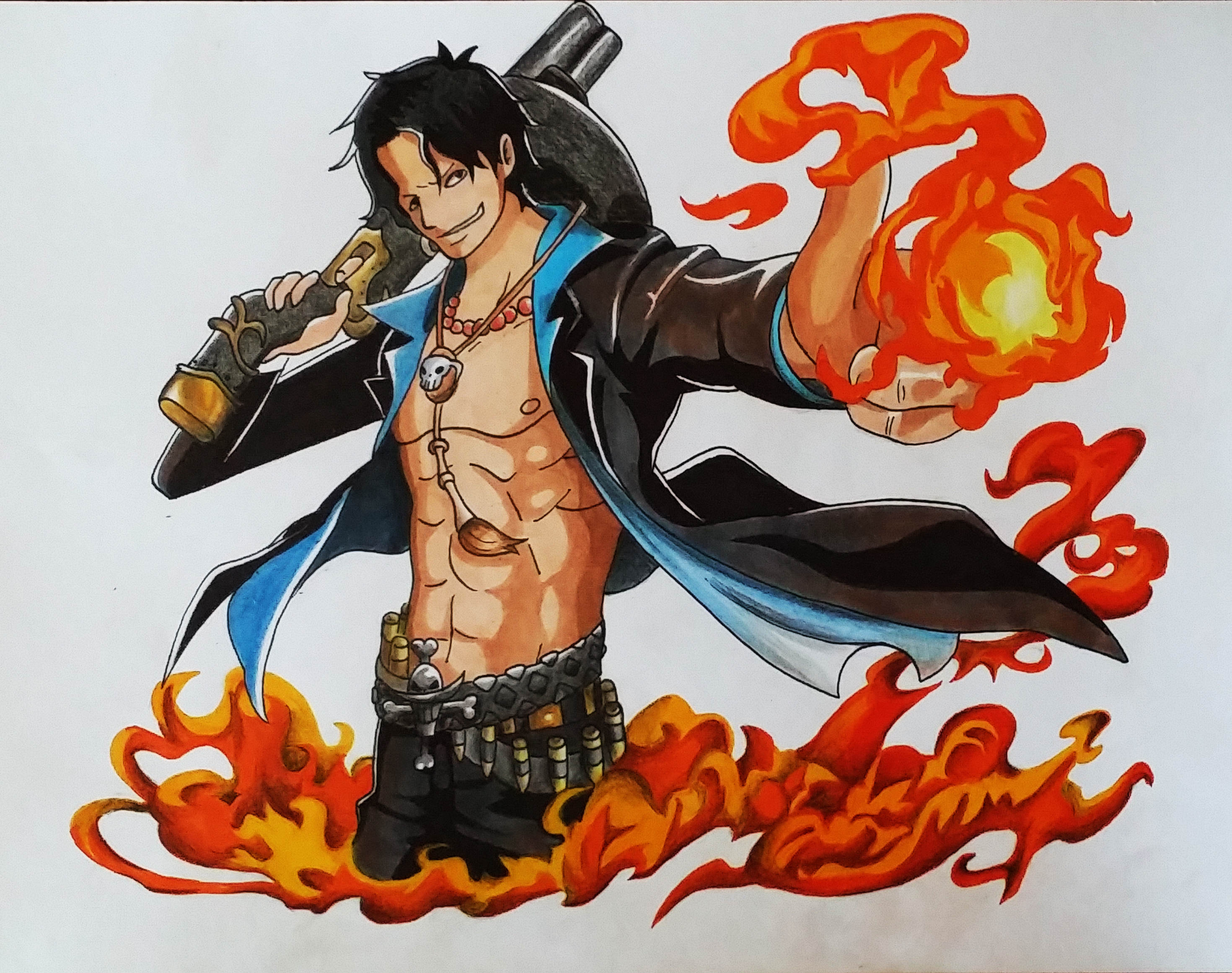 Portgas D Ace One Piece by Divel525 on DeviantArt - Ace A Culinary Experience North Aurora Il
