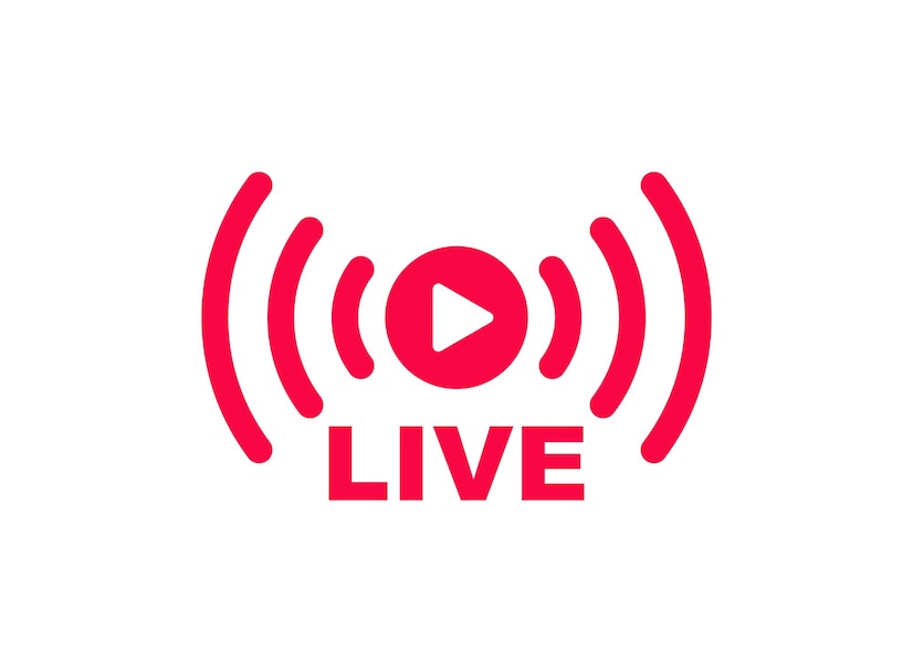 Premium Vector | Live streaming icon live broadcasting button online - Live Access Is Needed To Go Live