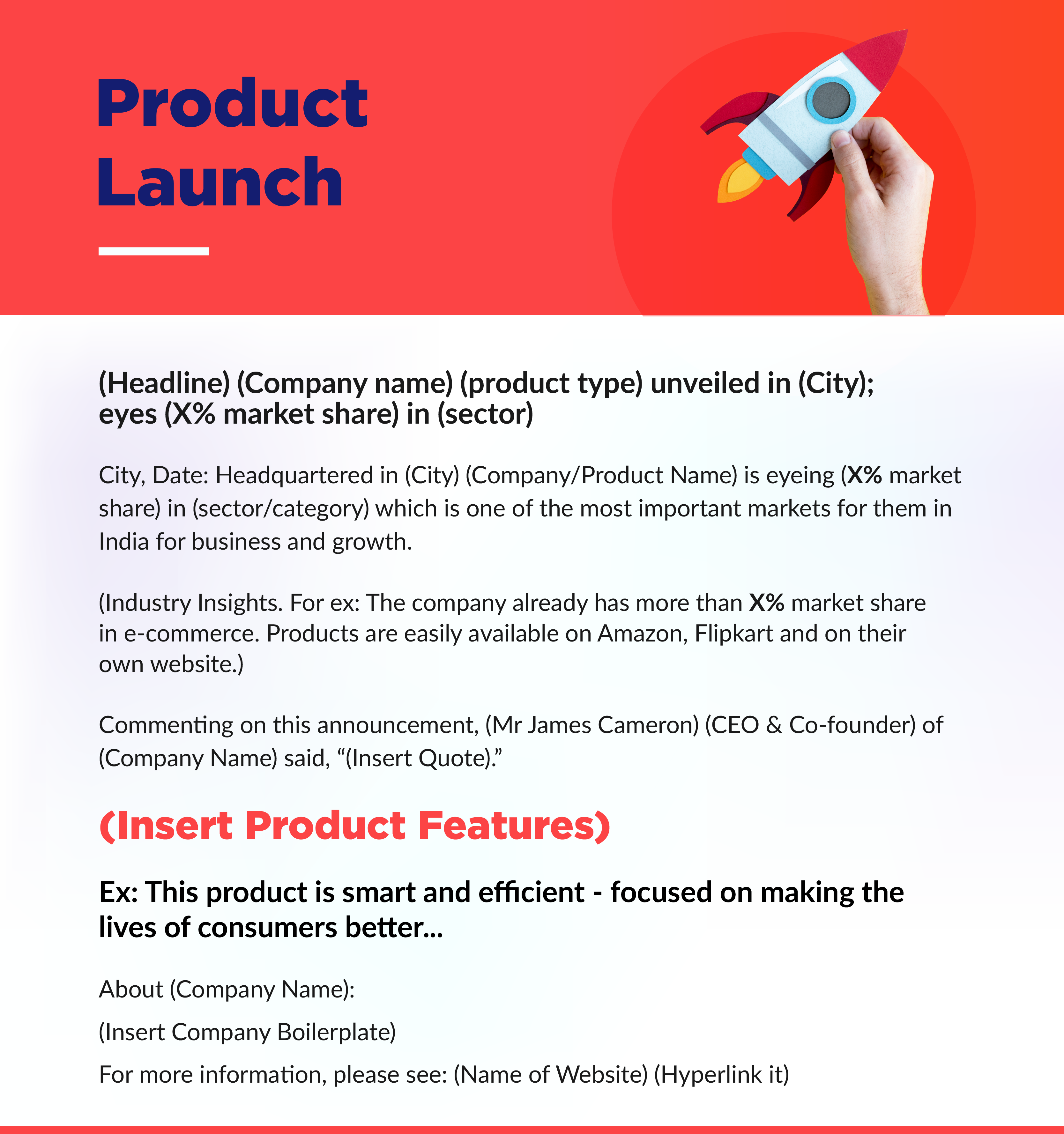 Press Release Templates – with 10 examples - Wizikey - How To Write A Press Release For A Product