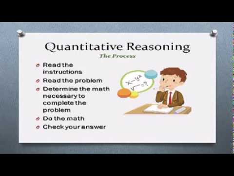 Technological Solutions And Quantitative Reasoning Is