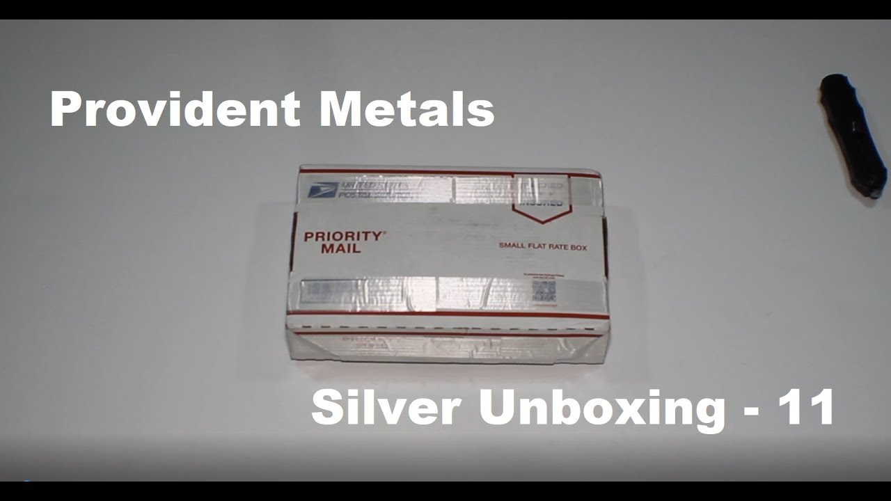 Provident Metals Silver Unboxing - 11 - YouTube - Provident Metals 10 Oz Silver Bar