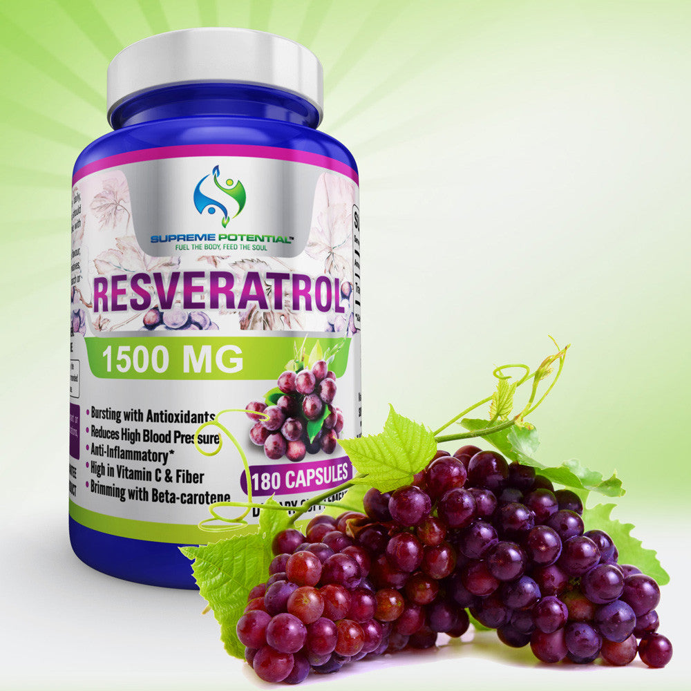 Pure Resveratrol | Natural Anti-Aging Anti-Wrinkle Skincare - Resveratrol Nmn Nad Booster 180 Capsules Japanese Knotwood
