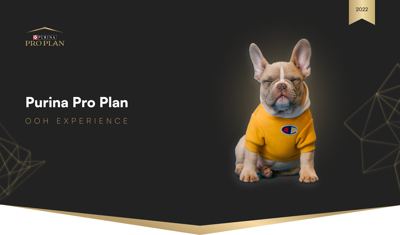 Purina Pro Plan OOH on Behance - Purina Pro Plan Under One Year