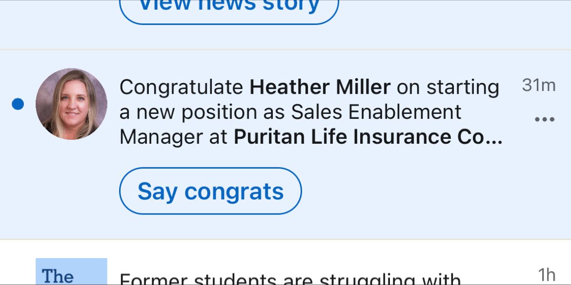 Puritan Life Insurance Company of America on LinkedIn: Heather Miller - Puritan Life Insurance Company Of America