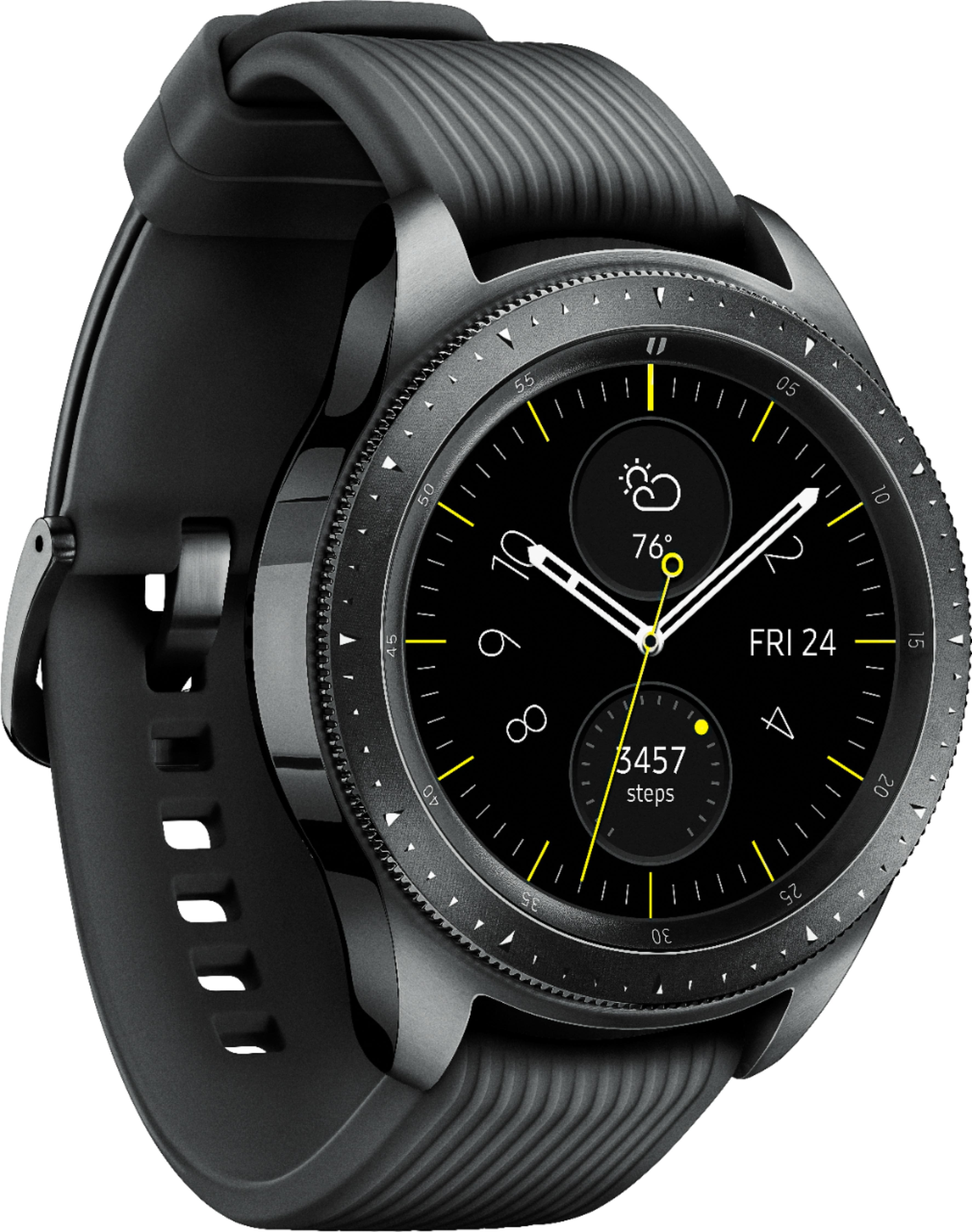 Questions and Answers: Samsung Galaxy Watch Smartwatch 42mm Stainless - How To Watch Rf Channels On Tv