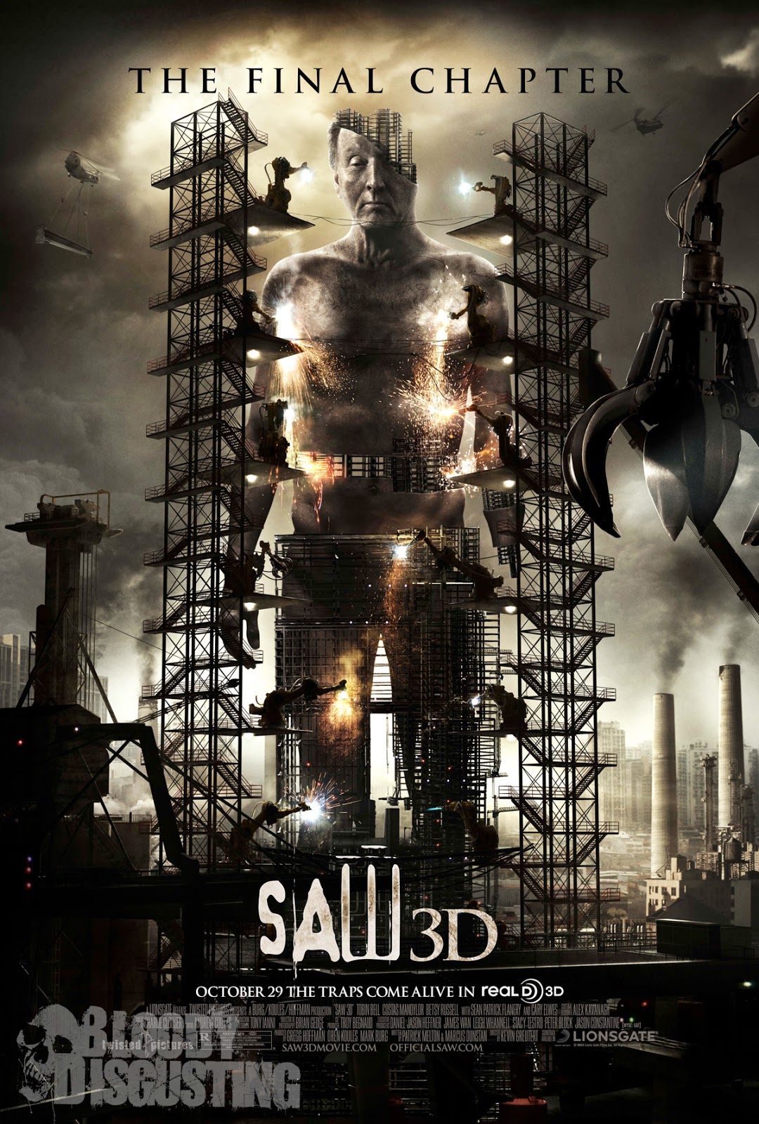 Quick Horror Movie Reviews: SAW 3D (aka Saw 7 / Saw: The Final Chapter) - Does Saw Palmetto Increase Blood Pressure