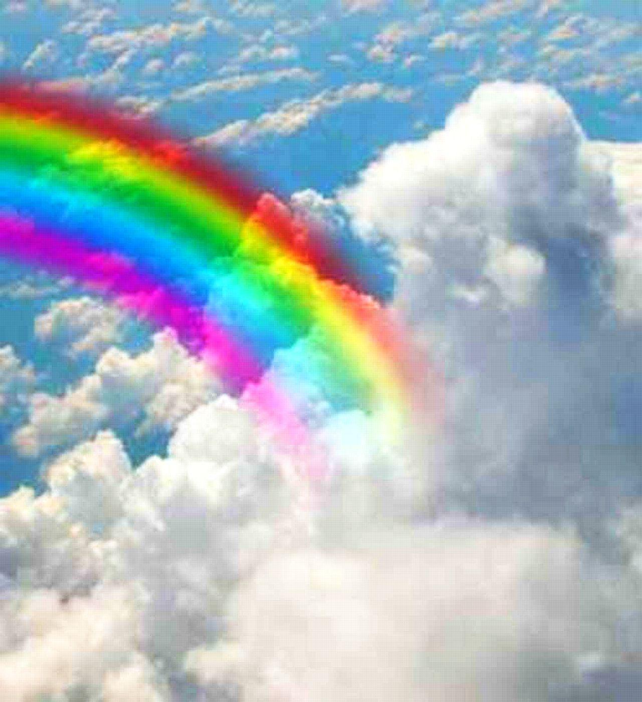 Rainbow Cloud Wallpapers - Top Free Rainbow Cloud Backgrounds - Rainbow High Dia De Los Muertos