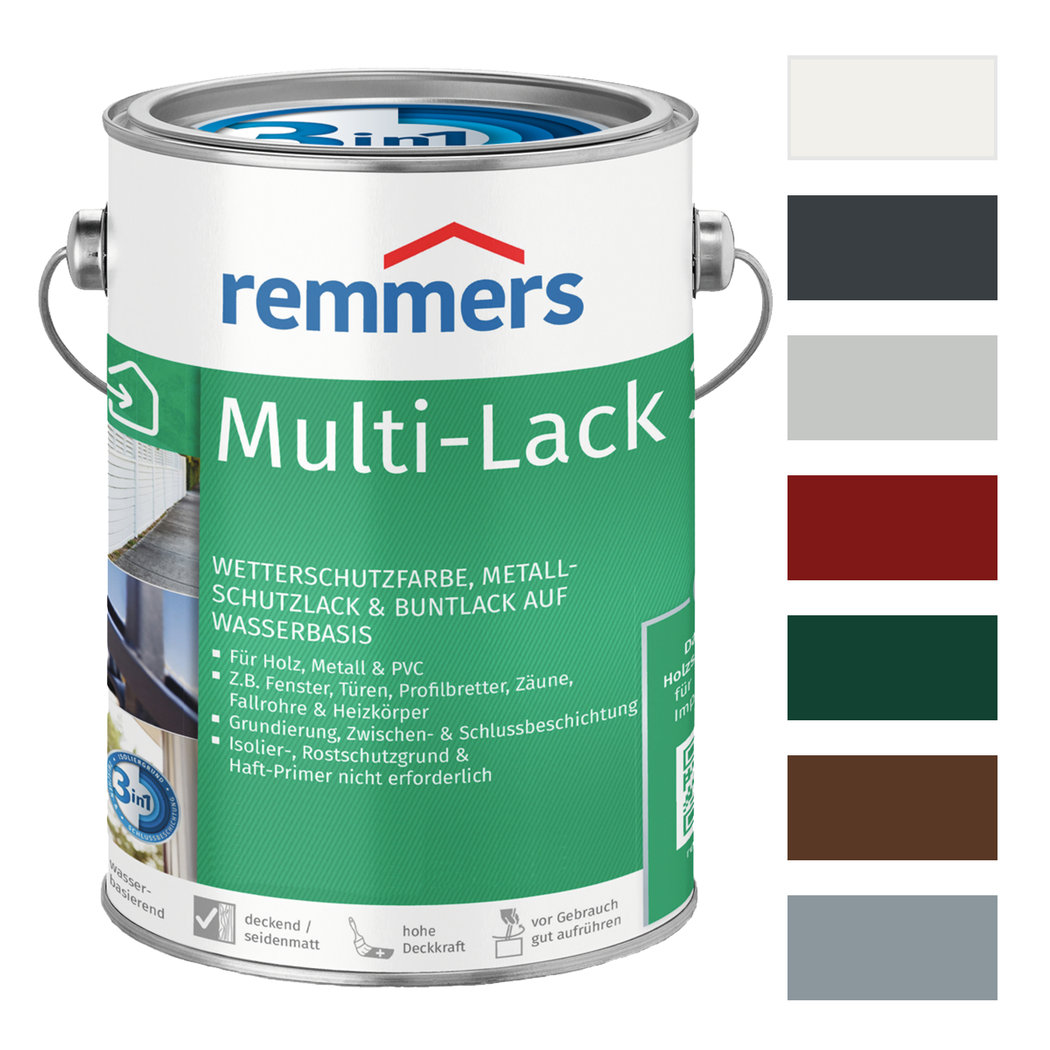 Remmers Multi-Lack 3in1, Holzlack, Holzfarbe, Metallfarbe, PVC-Farbe - Lack Of Recent Revolving Account Information