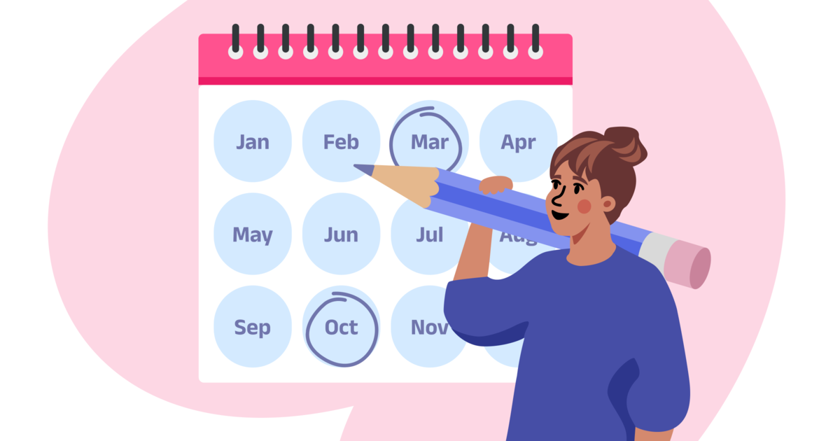 Repeating Calendar – months equal to June 2025 - How Many Months Until March 20