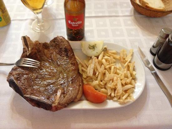 RESTAURANT CAN PERETA, Sant Llorenc de Morunys - Restaurant Reviews - Carne Asada Steak Fries Del Taco