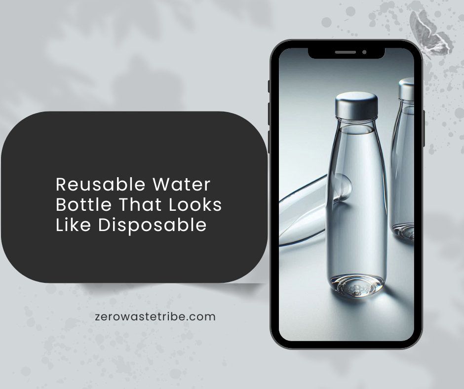 Reusable Water Bottle That Looks Like Disposable
