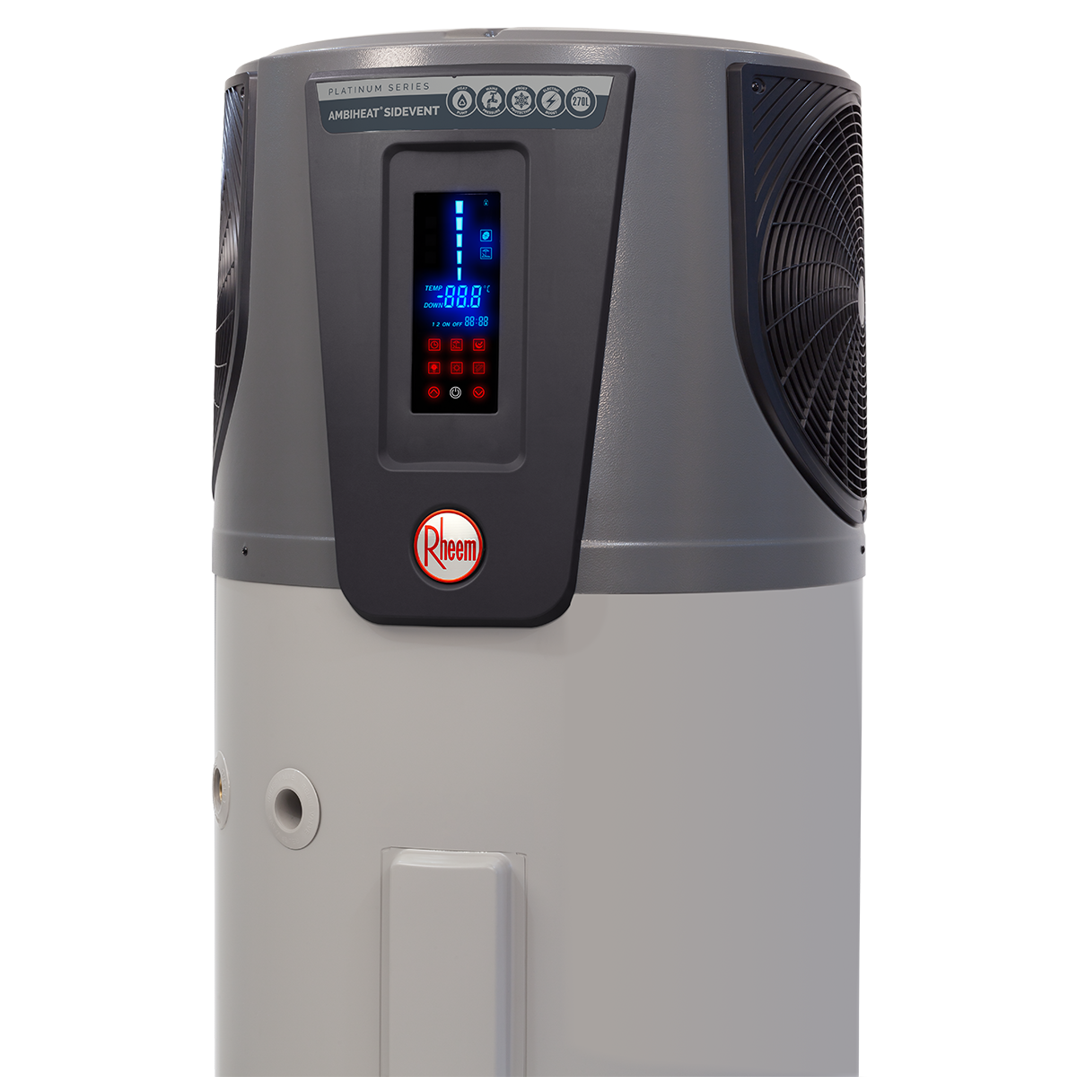Rheem Ambiheat HDc270 Heat Pump - 551270 - Rheem Water Heaters Vs Ao Smith