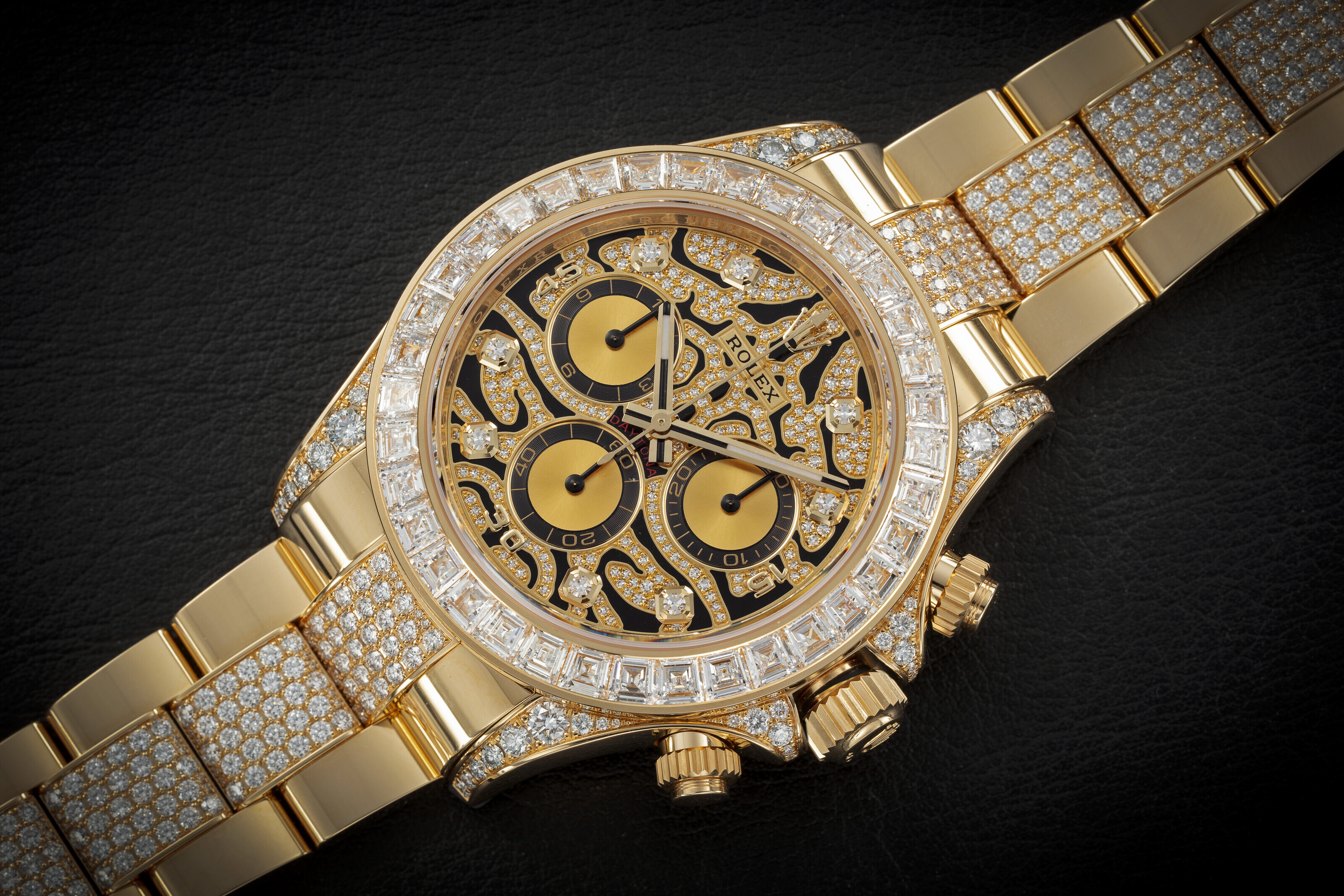 ROLEX, DAYTONA REF. 116598TBR ‘EYE OF THE TIGER’, A FLAMBOYANT GOLD AND - Daytona Beach Ron Jon Surf Shop